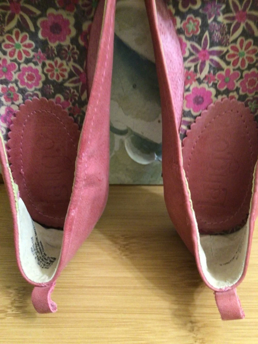 Latigo Leather Shoes Women's Leather Bettie Flats Ballet Size 9,5
